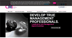 Desktop Screenshot of managers.org.uk
